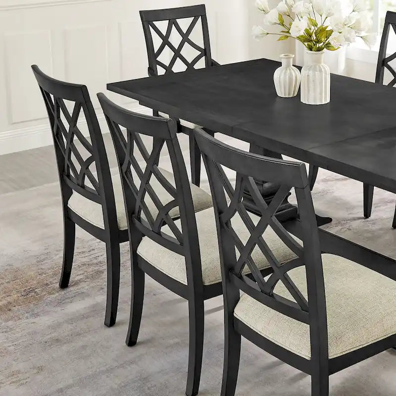 Modernes Set aus 2 Esszimmerstühlen mit Armlehnen und gepolsterter Sitzfläche, geeignet für Wohnzimmer, Esszimmer und Bartheke