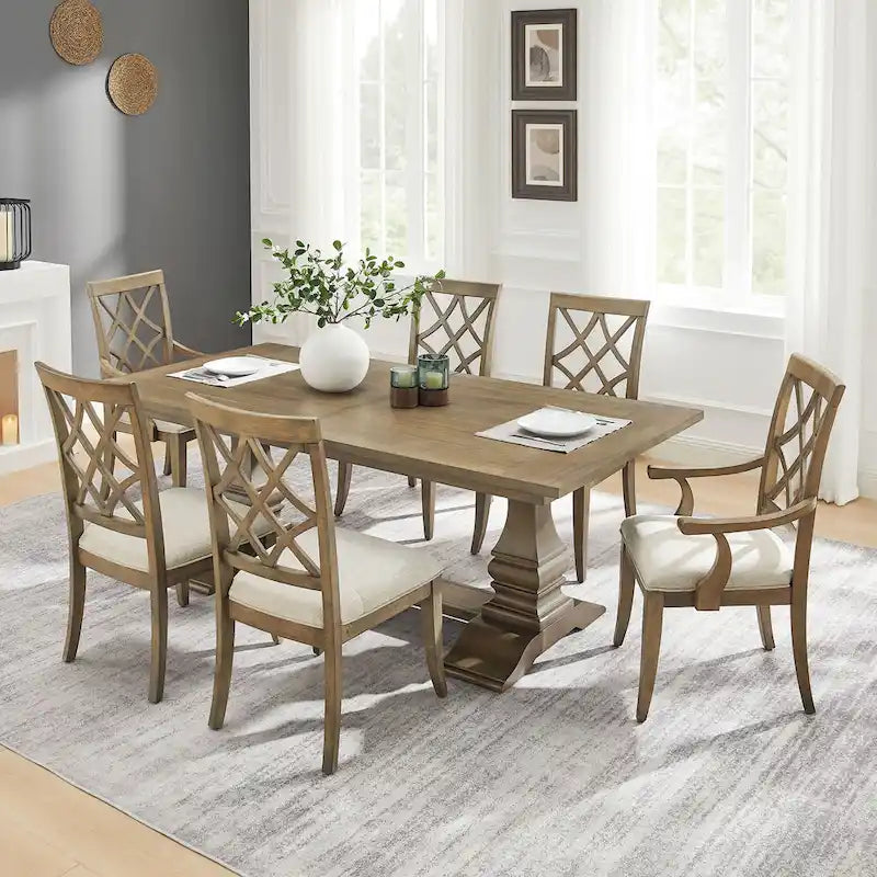 Modernes Set aus 2 Esszimmerstühlen mit Armlehnen und gepolsterter Sitzfläche, geeignet für Wohnzimmer, Esszimmer und Bartheke