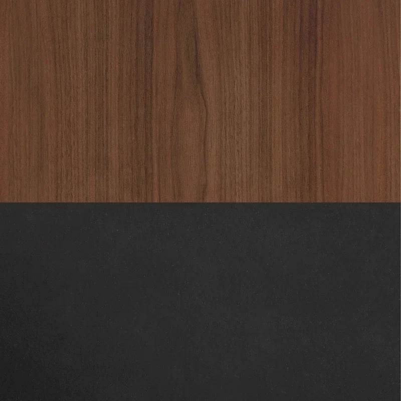 Mueble para TV de 85 pulgadas (compatible con televisores de hasta 95 pulgadas) — No requiere montaje, acabado de nogal negro