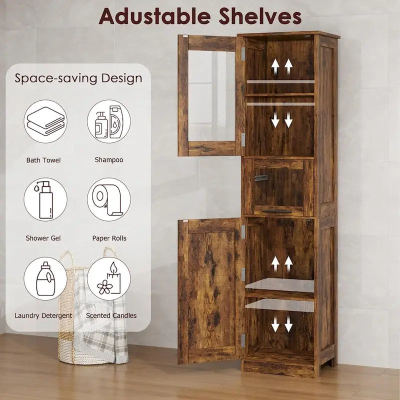 Narrow Storage Cabinet