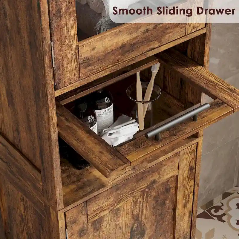 Armoire de rangement étroite