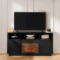 59-TV-Ständer mit elektrischem Kamin