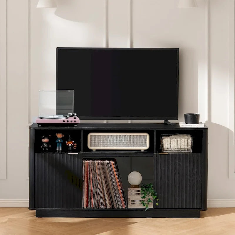 Meuble TV avec foyer électrique de 59