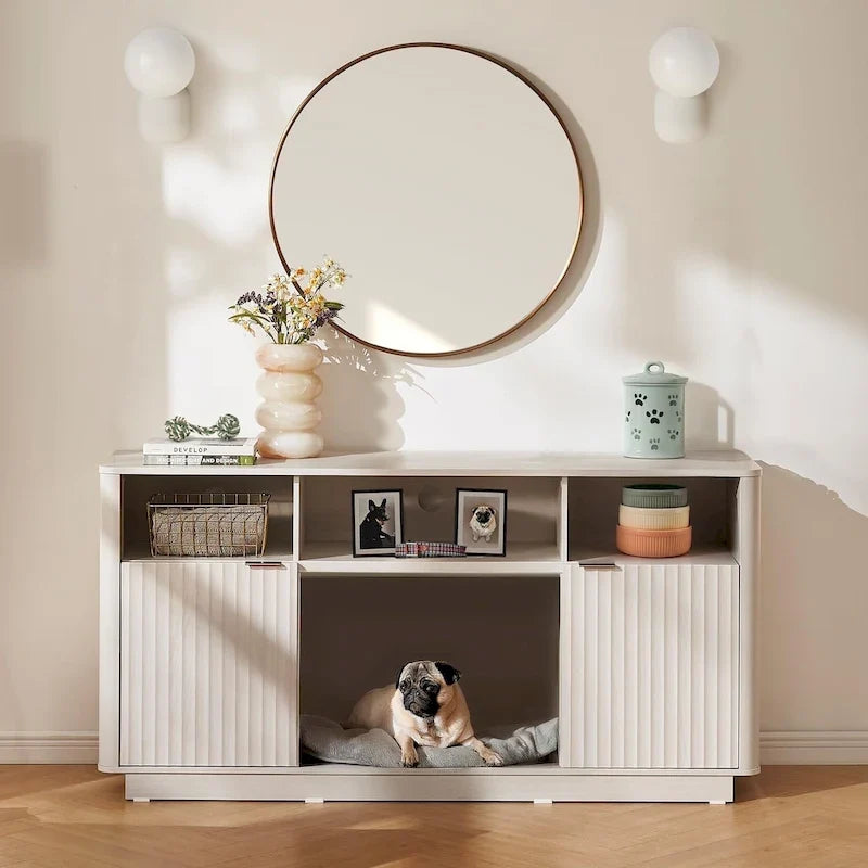 Meuble TV avec foyer électrique de 59