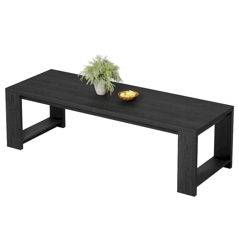Esstisch aus Holz im Landhausstil, 86.61 Zoll, für 6-8 Personen