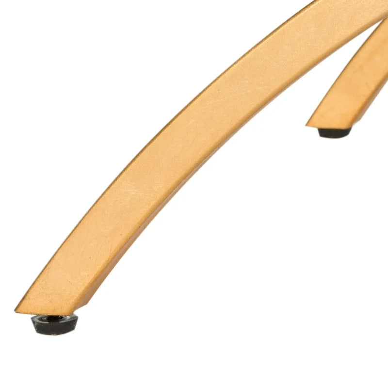 Banco curvo de lujo moderno — 38 x 18 x 18.3 — Ancho 38 x Profundidad 18 x Altura 18