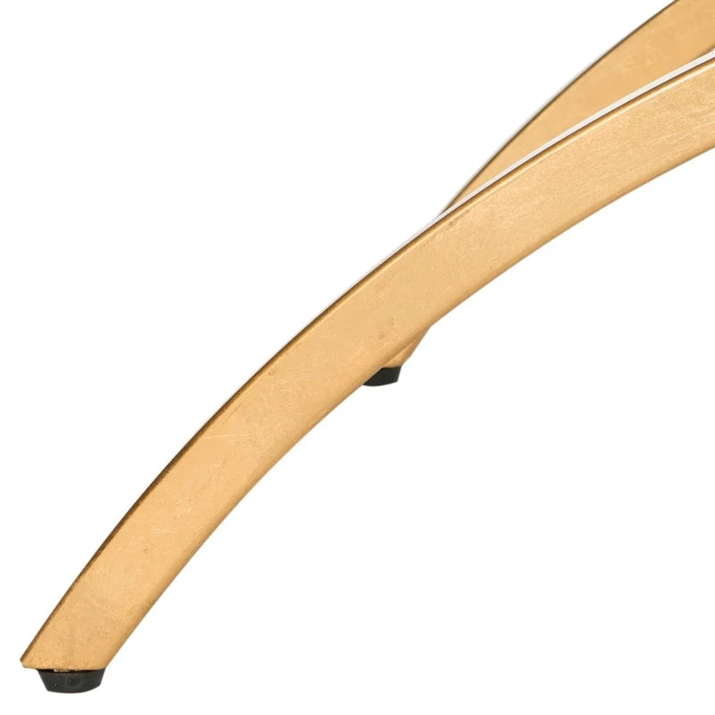 Banco curvo de lujo moderno — 38 x 18 x 18.3 — Ancho 38 x Profundidad 18 x Altura 18