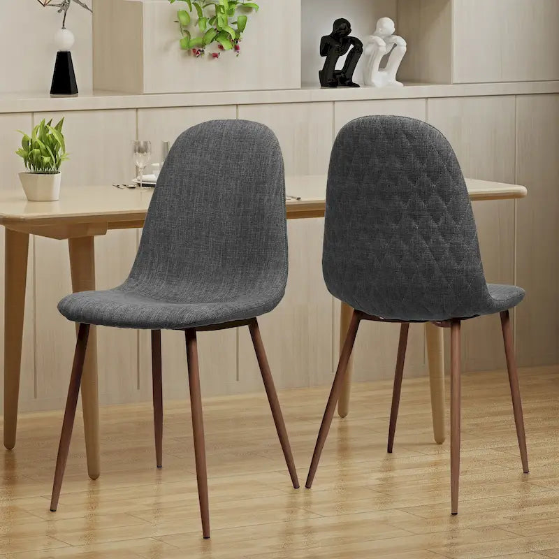 Chaises de salle à manger de style mi-siècle (lot de 2)