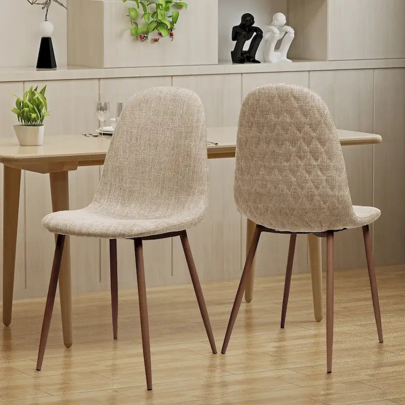 Chaises de salle à manger de style mi-siècle (lot de 2)
