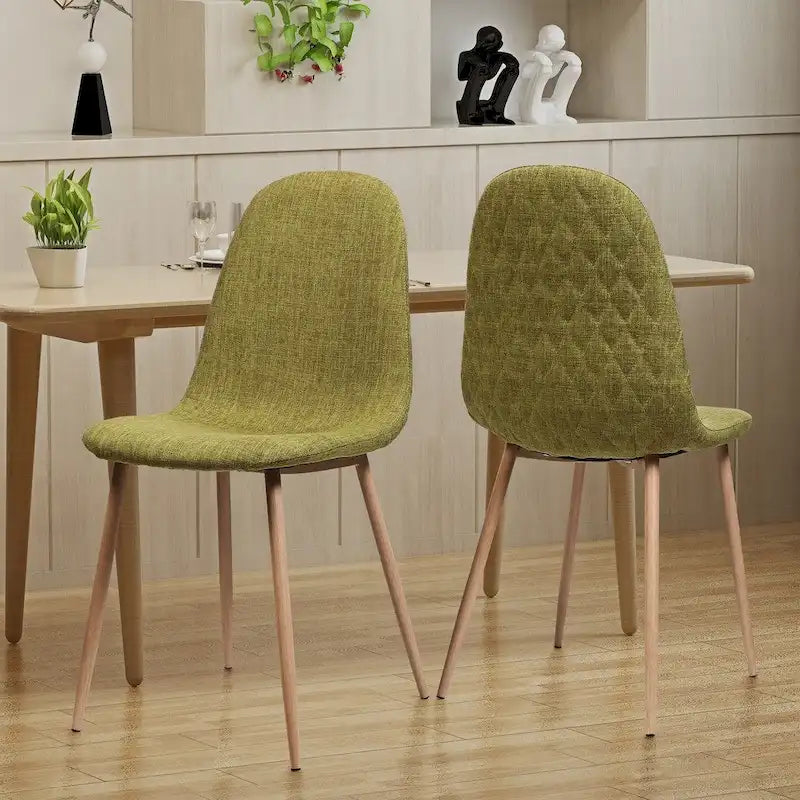 Chaises de salle à manger de style mi-siècle (lot de 2)