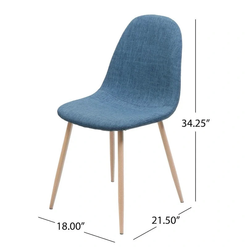 Chaises de salle à manger de style mi-siècle (lot de 2)