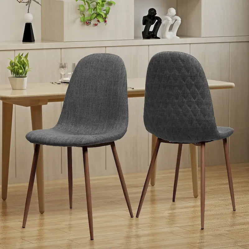 Chaises de salle à manger de style mi-siècle (lot de 2)