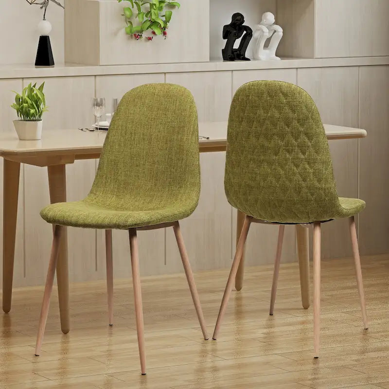 Chaises de salle à manger de style mi-siècle (lot de 2)
