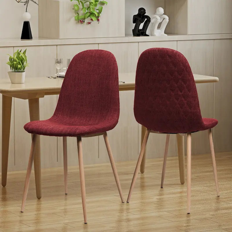 Chaises de salle à manger de style mi-siècle (lot de 2)