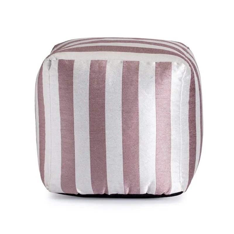 Otomana cuadrada suave de 18 x 18 pulgadas, para interiores y exteriores