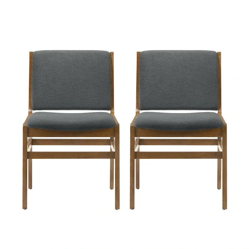 Chaises de salle à manger rembourrées - deux chaises par ensemble