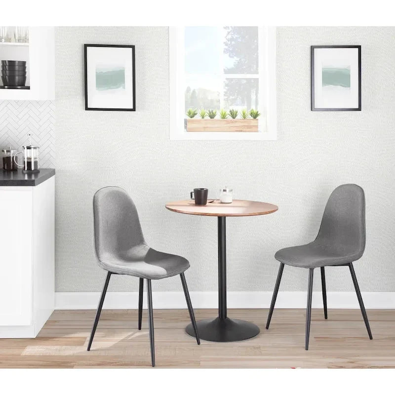 Verstellbarer Ess-, Theken- oder Bartisch aus Metall und Holz in Steinoptik