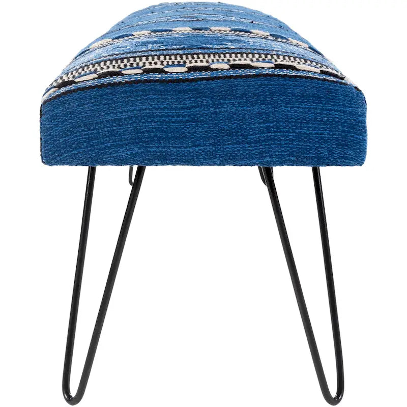 Banc moderne rembourré de style sud-ouest