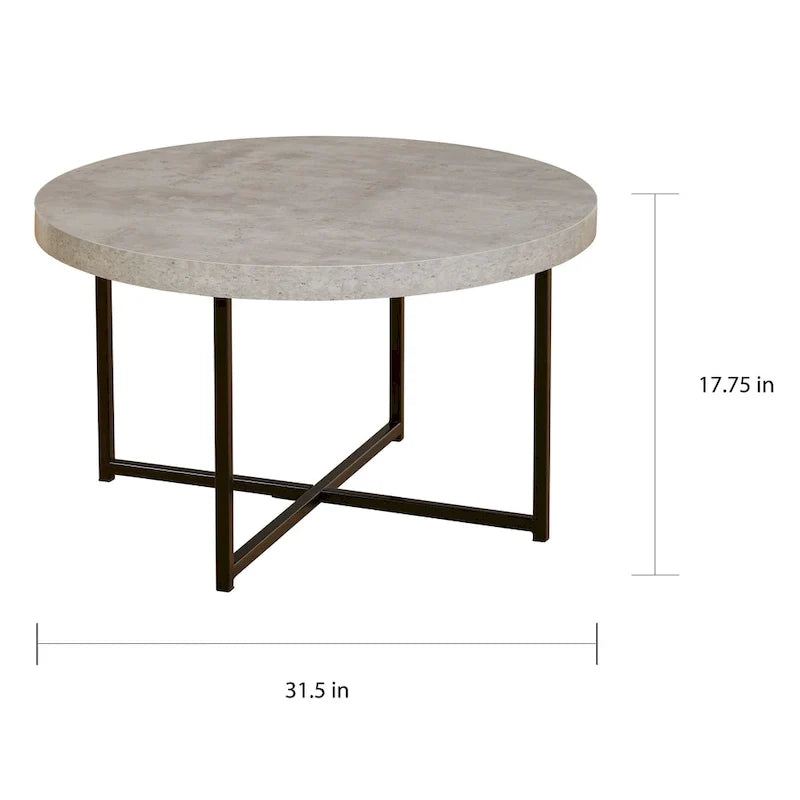 Minimalistischer Couchtisch im skandinavischen Stil