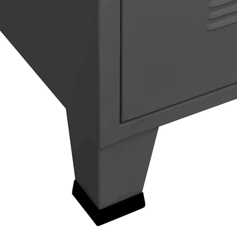 Armario para TV/panel de control de TV/armario auxiliar/mueble de TV/centro multimedia para el hogar/armario/armario metálico - 41.3 x 13.8 x 16.5 XL