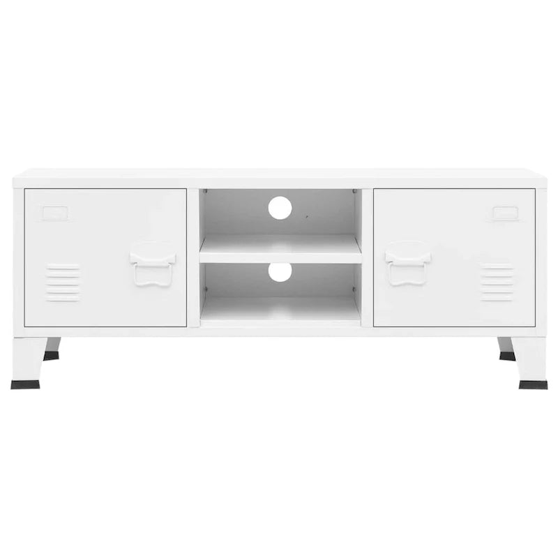 Armario para TV/panel de control de TV/armario auxiliar/mueble de TV/centro multimedia para el hogar/armario/armario metálico - 41.3 x 13.8 x 16.5 XL