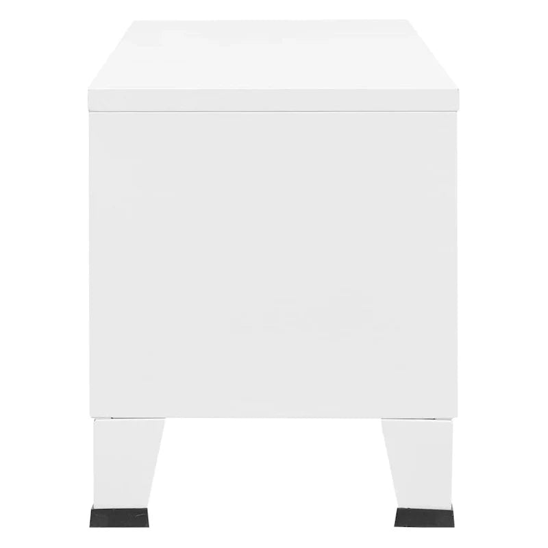 Armario para TV/panel de control de TV/armario auxiliar/mueble de TV/centro multimedia para el hogar/armario/armario metálico - 41.3 x 13.8 x 16.5 XL