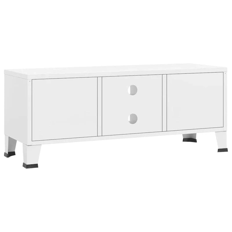 Armario para TV/panel de control de TV/armario auxiliar/mueble de TV/centro multimedia para el hogar/armario/armario metálico - 41.3 x 13.8 x 16.5 XL