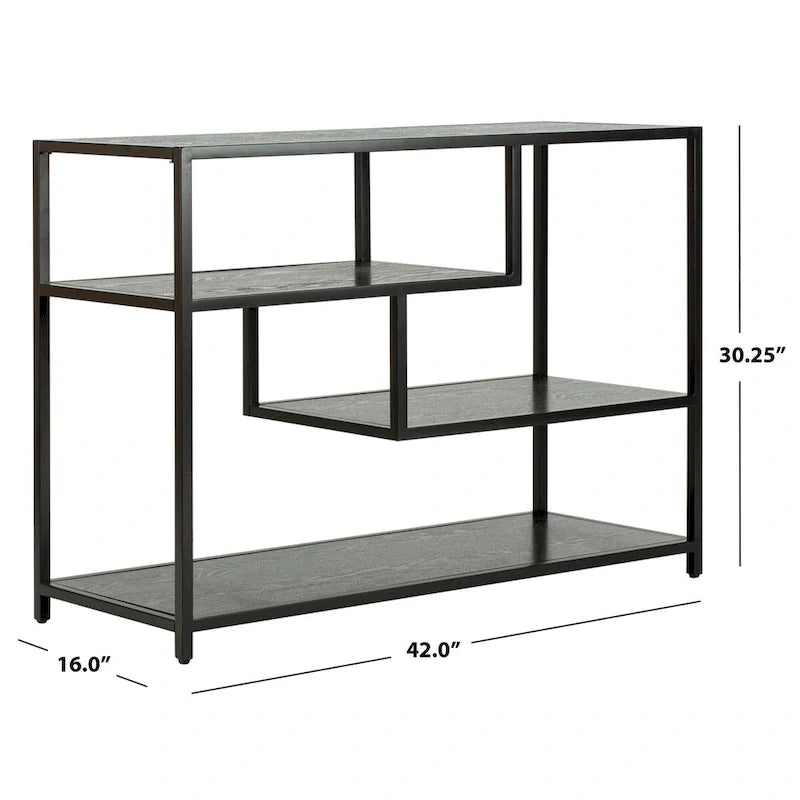 Console géométrique — 42 x 16 x 30.3 — largeur 42 x profondeur 16 x hauteur 30