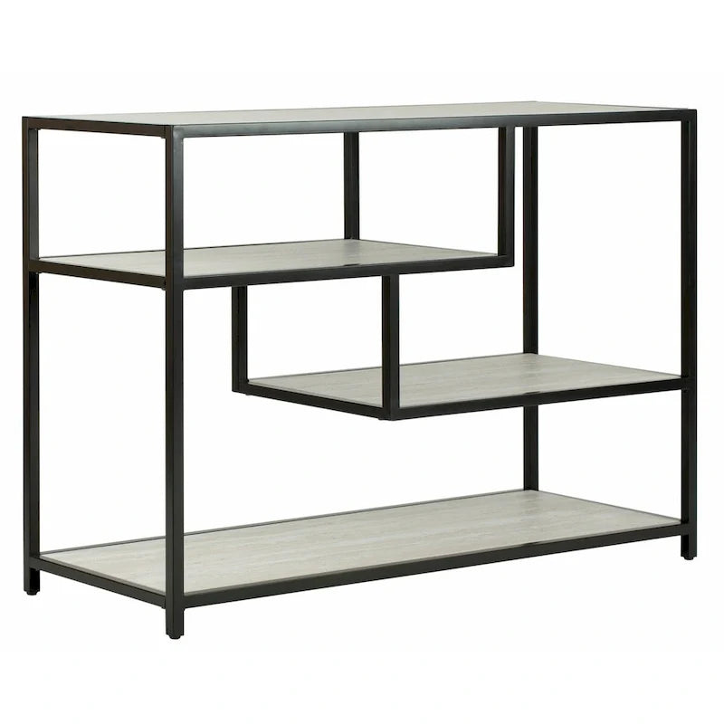 Console géométrique — 42 x 16 x 30.3 — largeur 42 x profondeur 16 x hauteur 30