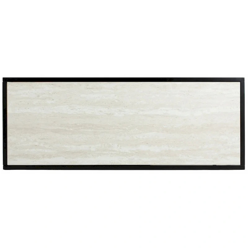 Console géométrique — 42 x 16 x 30.3 — largeur 42 x profondeur 16 x hauteur 30