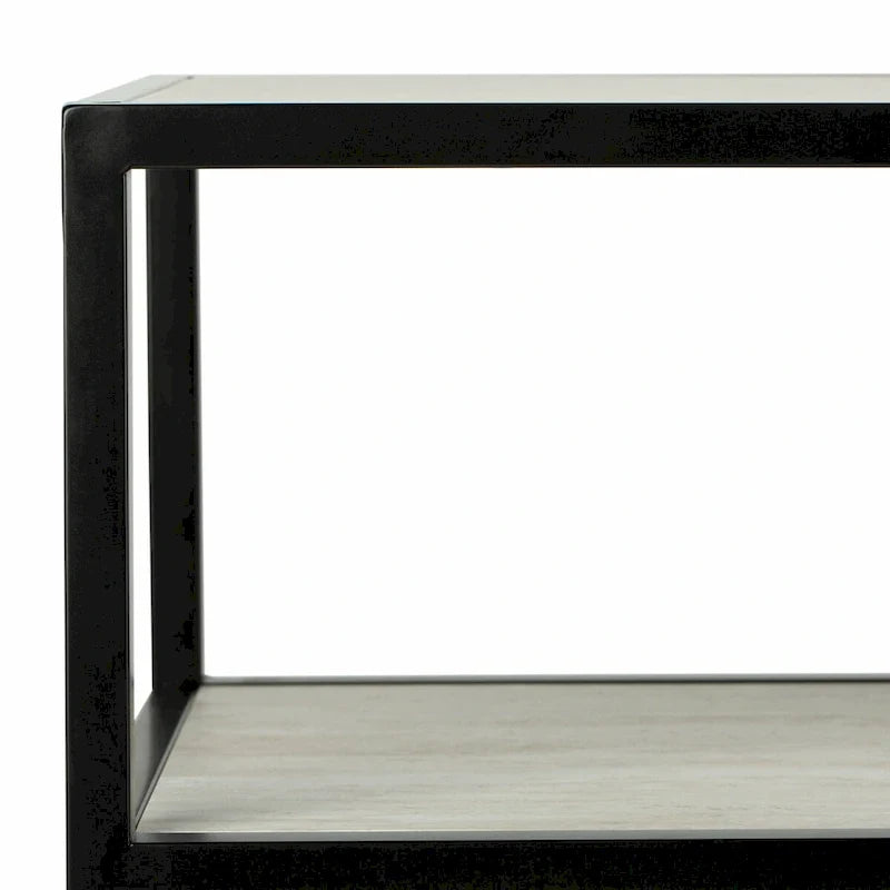 Console géométrique — 42 x 16 x 30.3 — largeur 42 x profondeur 16 x hauteur 30
