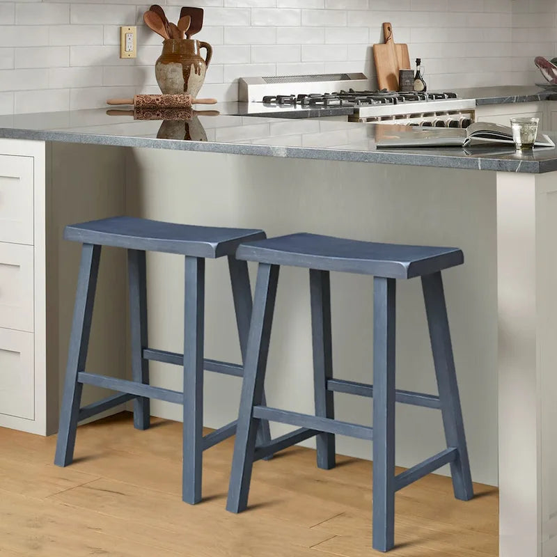 Barhocker mit Sattelsitz - Sitzhöhe 24 Zoll