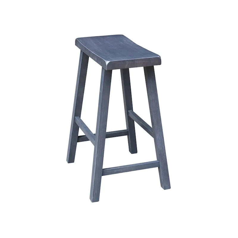 Barhocker mit Sattelsitz - Sitzhöhe 24 Zoll