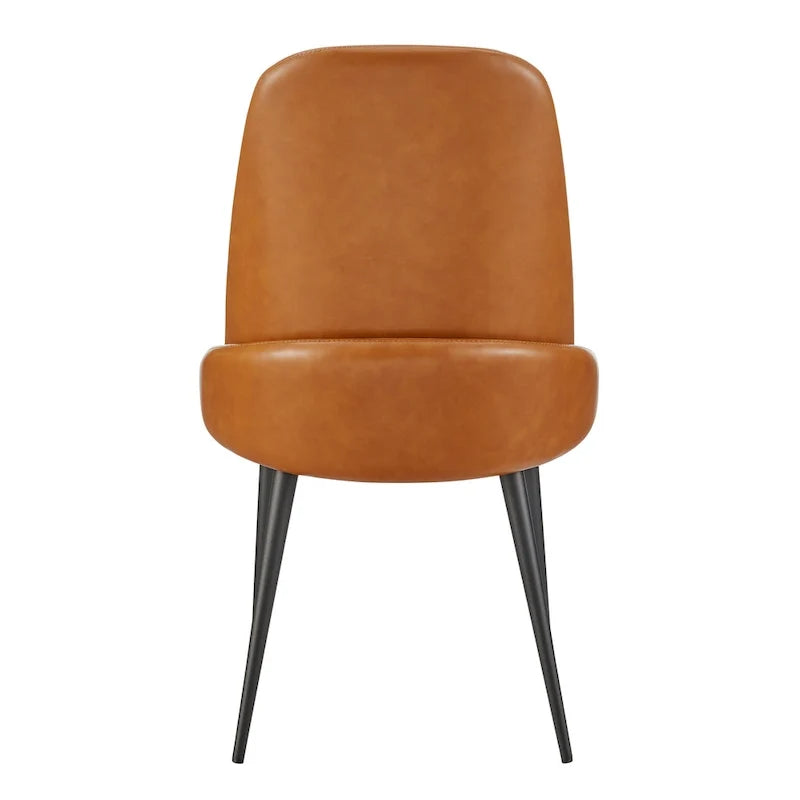 Chaises de salle à manger en cuir PU (lot de 2)