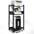 Soporte móvil para impresora de 3 niveles - 19D x 14W x 40H