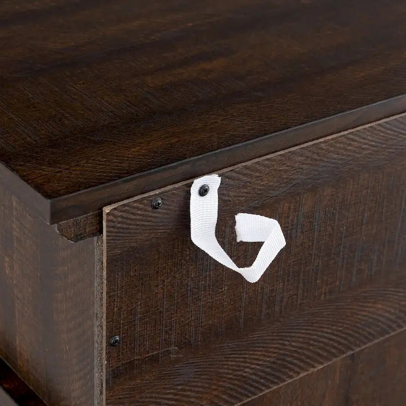 Mueble para TV con chimenea eléctrica y control remoto