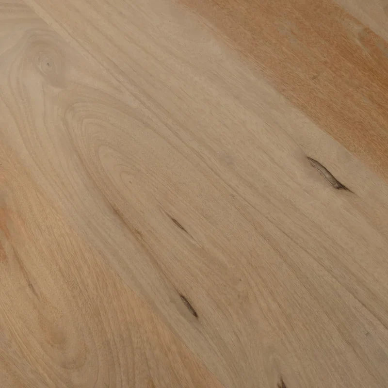 Elegante juego de mesas de centro de madera de mango estilo bohemio — Un imprescindible para un hogar moderno