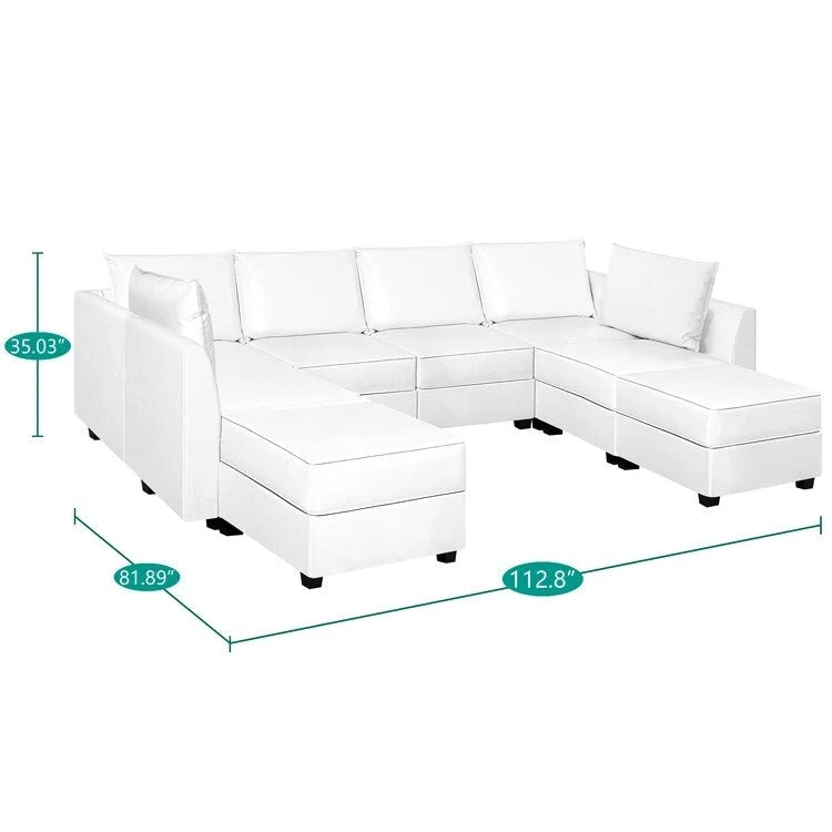Moderne modulare DIY-Kollektion - Robuster Holzrahmen - Vielseitige und stilvolle Möbel für Wohnzimmer und Schlafzimmer