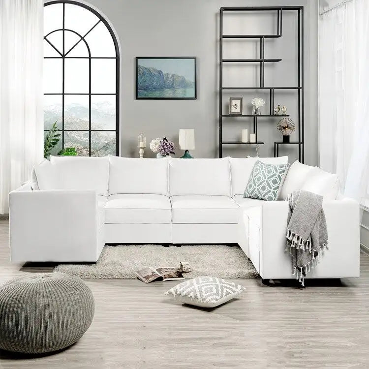 Moderne modulare DIY-Kollektion - Robuster Holzrahmen - Vielseitige und stilvolle Möbel für Wohnzimmer und Schlafzimmer