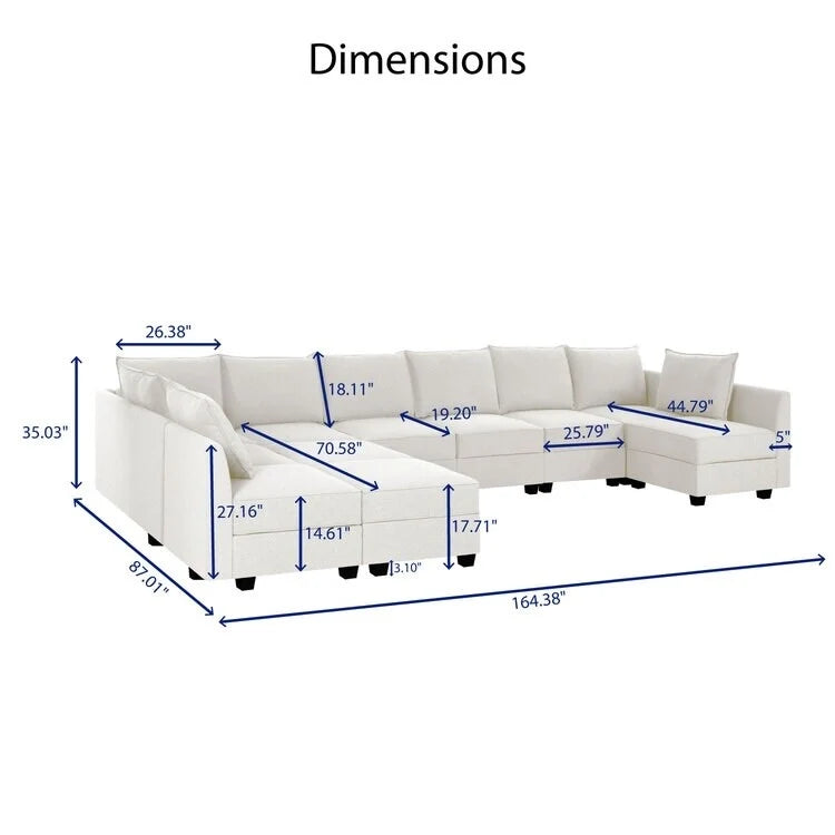 Moderne modulare DIY-Kollektion - Robuster Holzrahmen - Vielseitige und stilvolle Möbel für Wohnzimmer und Schlafzimmer