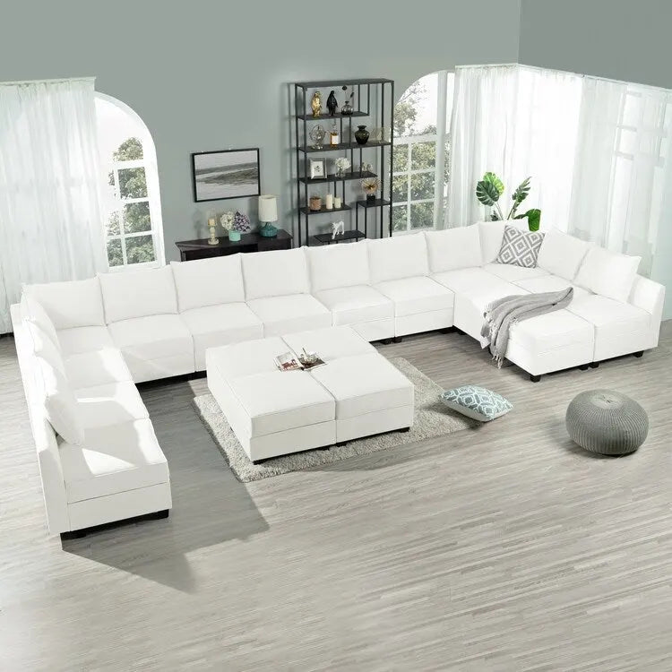 Moderne modulare DIY-Kollektion - Robuster Holzrahmen - Vielseitige und stilvolle Möbel für Wohnzimmer und Schlafzimmer