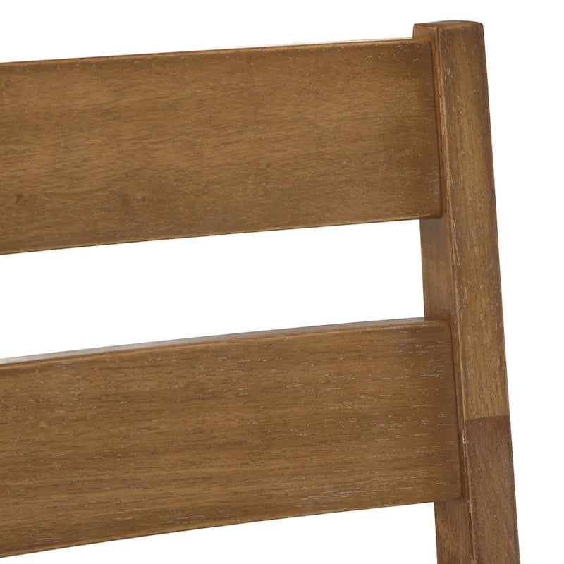 Sillas de comedor de madera maciza (juego de 2)